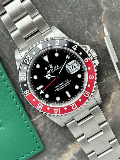 Rolex Gmt-Master Ii Automatic Chronometer Black Dial Men Watch 40Mm