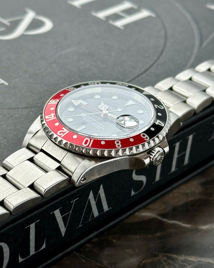 Rolex Gmt-Master Ii Automatic Chronometer Black Dial Men Watch 40Mm