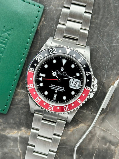 Rolex Gmt-Master Ii Automatic Chronometer Black Dial Men Watch 40Mm