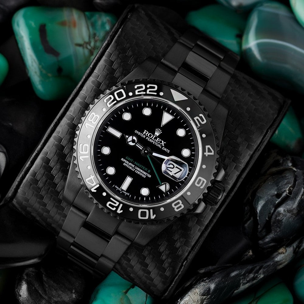 Rolex Gmt Master Ii Full Pvd Pro Hunter Edition