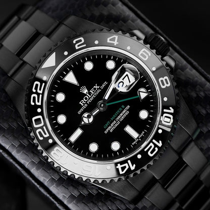 Rolex Gmt Master Ii Full Pvd Pro Hunter Edition