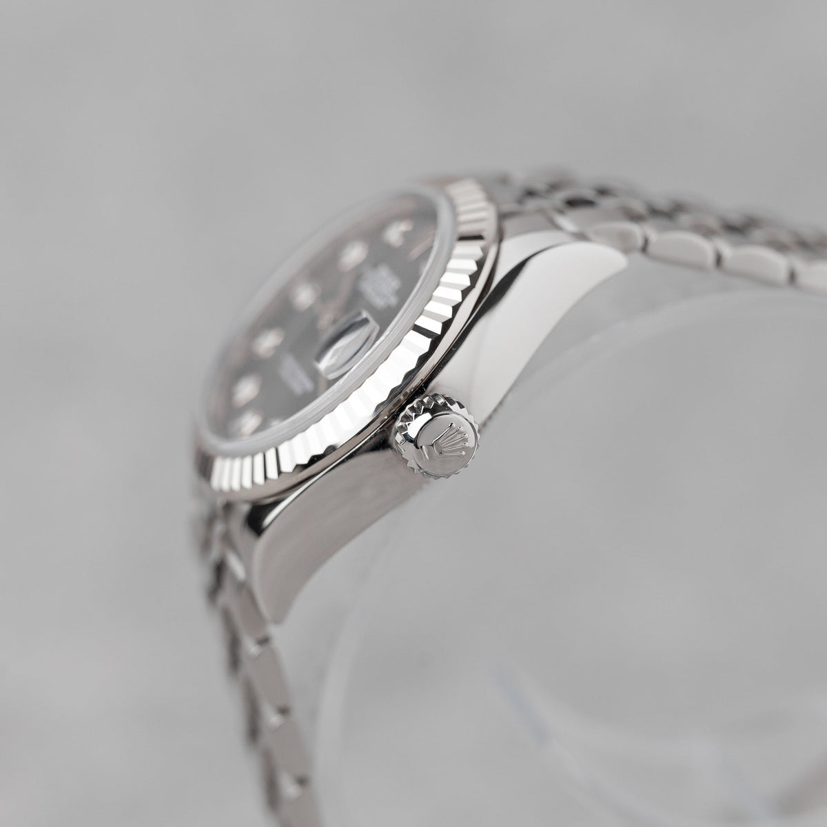 Rolex Lady Datejust 279139Rbr 28Mm Dark Grey