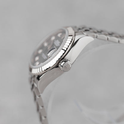 Rolex Lady Datejust 279139Rbr 28Mm Dark Grey