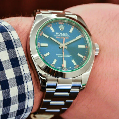 Rolex Milgauss Blue Dial Oyster