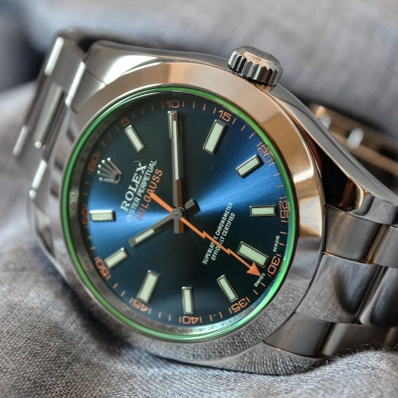 Rolex Milgauss Blue Dial Oyster