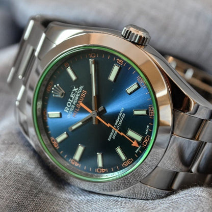 Rolex Milgauss Blue Dial Oyster