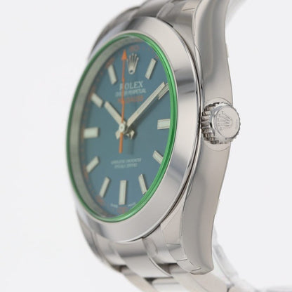 Rolex Milgauss Blue Dial Oyster