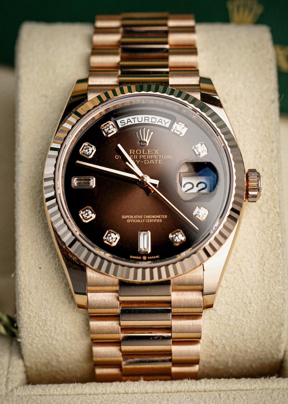 Rolex Oyster Perpetual 128235-0037 Day-Date 36