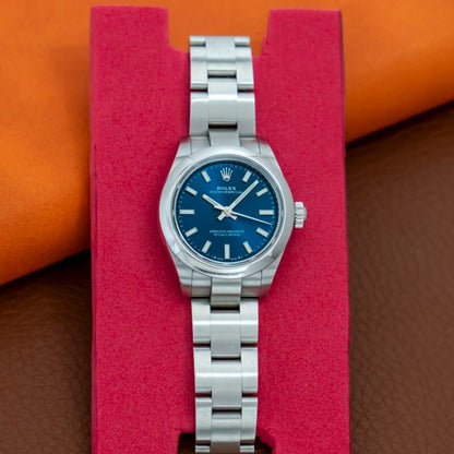Rolex Oyster Perpetual 28Mm Blue