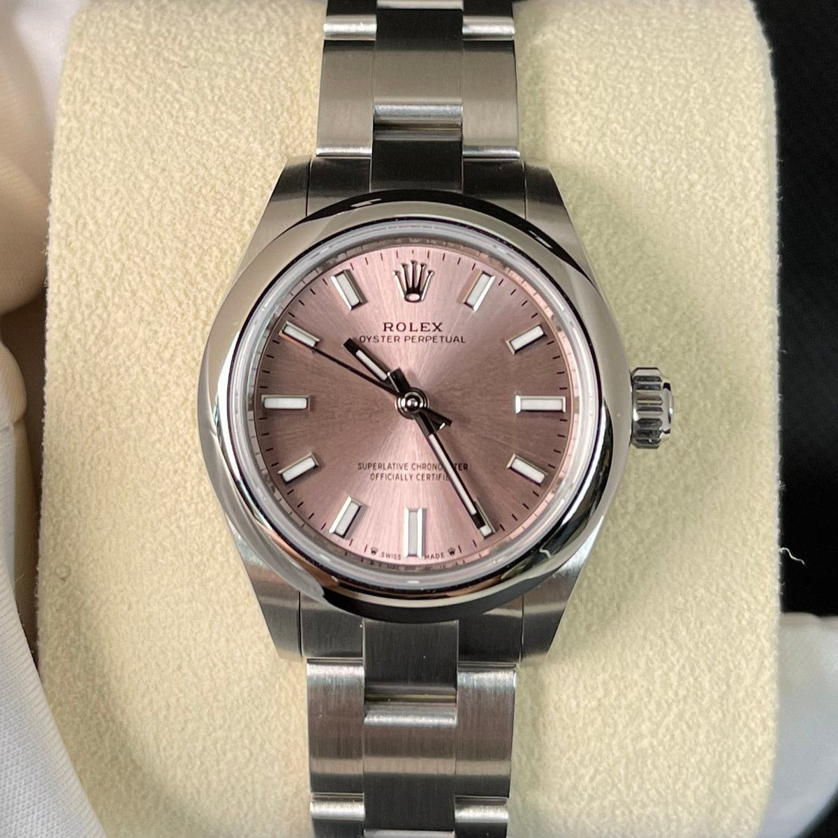 Rolex Oyster Perpetual 28Mm Pink