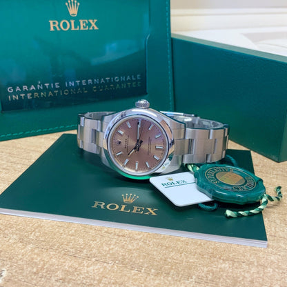 Rolex Oyster Perpetual 28Mm Pink