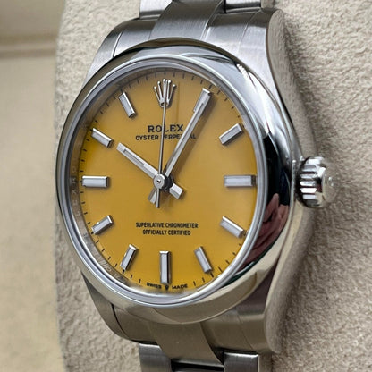 Rolex Oyster Perpetual 31Mm Yellow