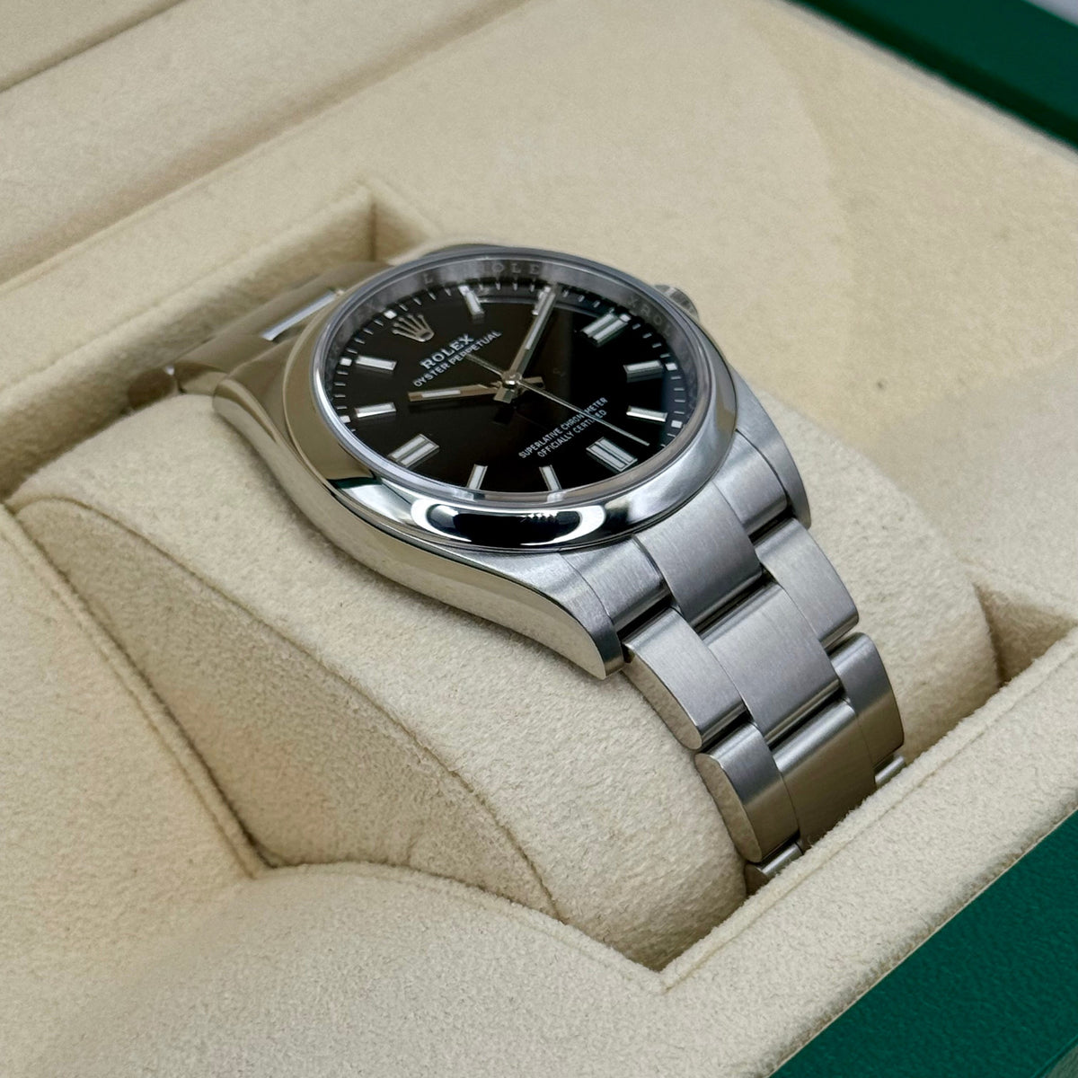 Rolex Oyster Perpetual 36Mm Black