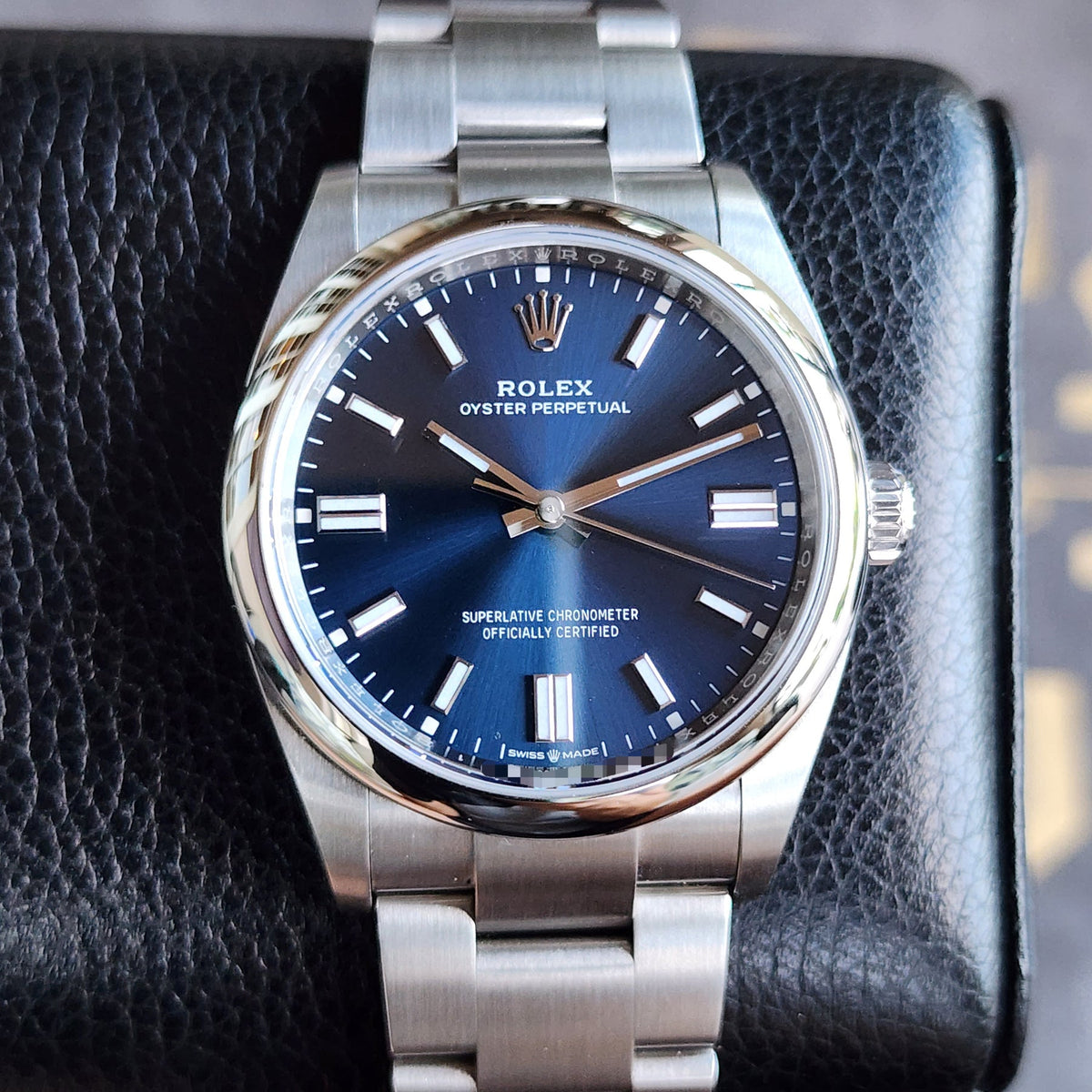 Rolex Oyster Perpetual 36Mm Blue