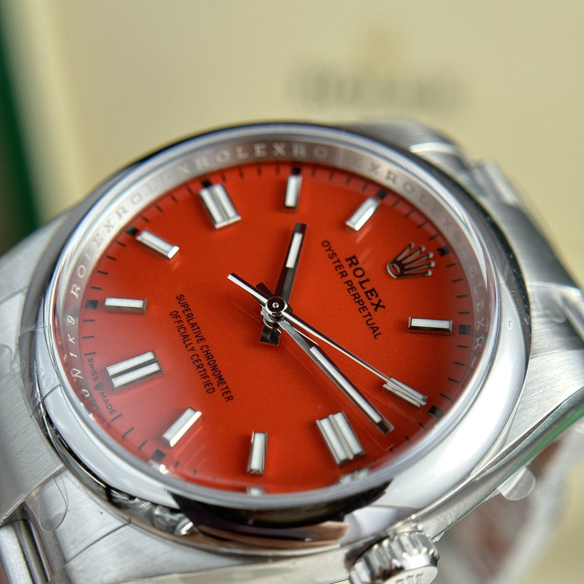 Rolex Oyster Perpetual 36Mm Coral Red