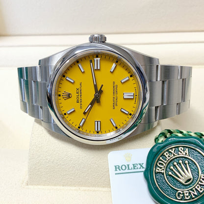 Rolex Oyster Perpetual 36Mm Yellow