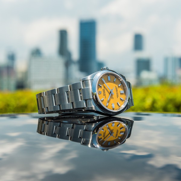 Rolex Oyster Perpetual 36Mm Yellow