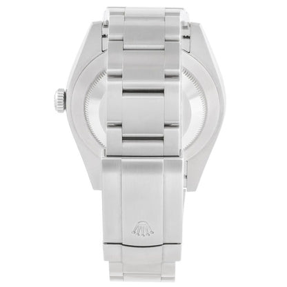 Rolex Oyster Perpetual 41 Mm Bright Black Dial Oyster Bracelet M124300 0002