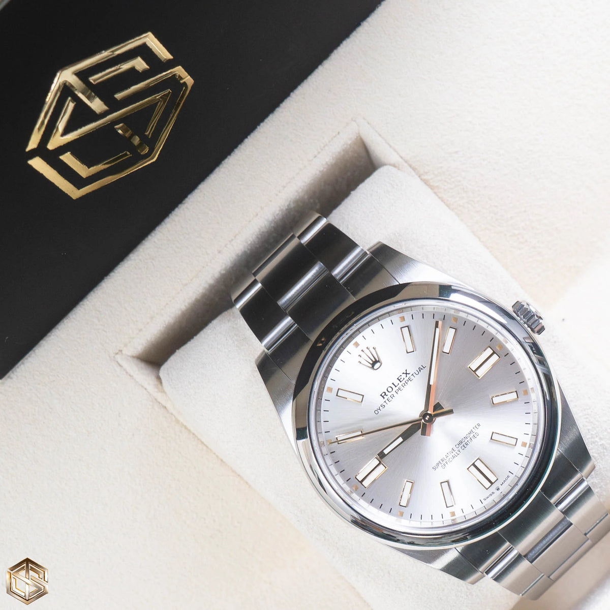Rolex Oyster Perpetual 41 Mm Silver M124300 0001