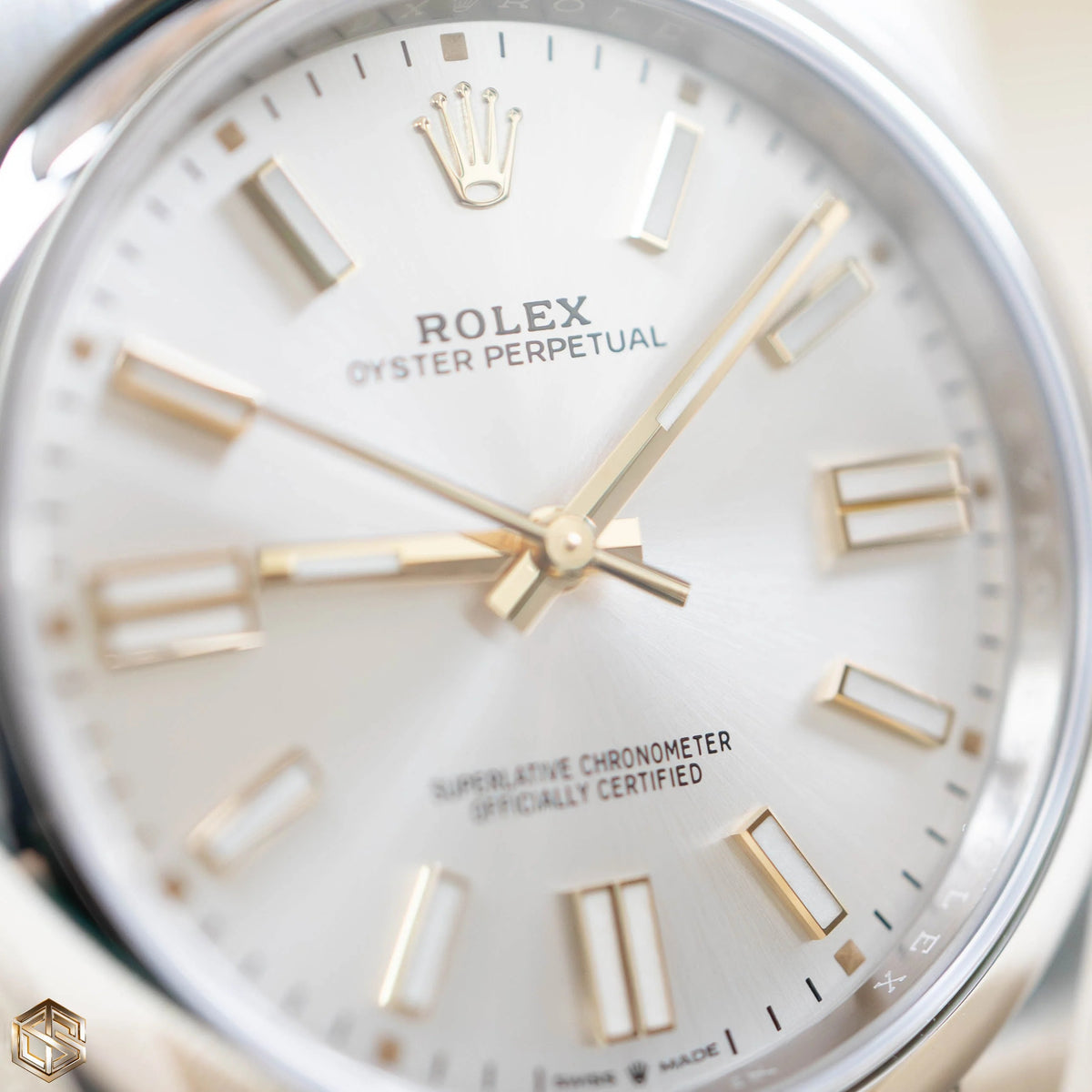 Rolex Oyster Perpetual 41 Mm Silver M124300 0001