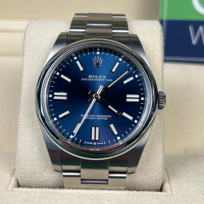 Rolex Oyster Perpetual 41Mm Blue