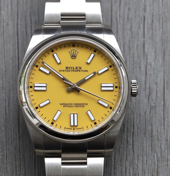 Rolex Oyster Perpetual 41Mm Yellow