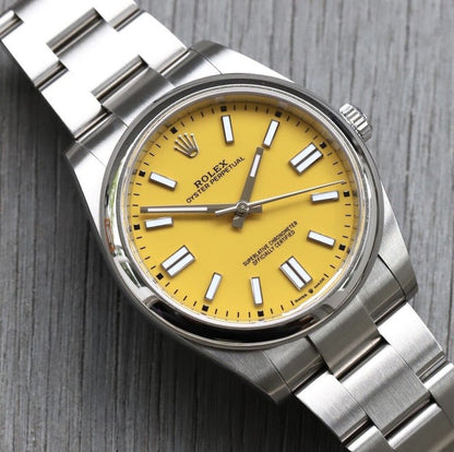 Rolex Oyster Perpetual 41Mm Yellow