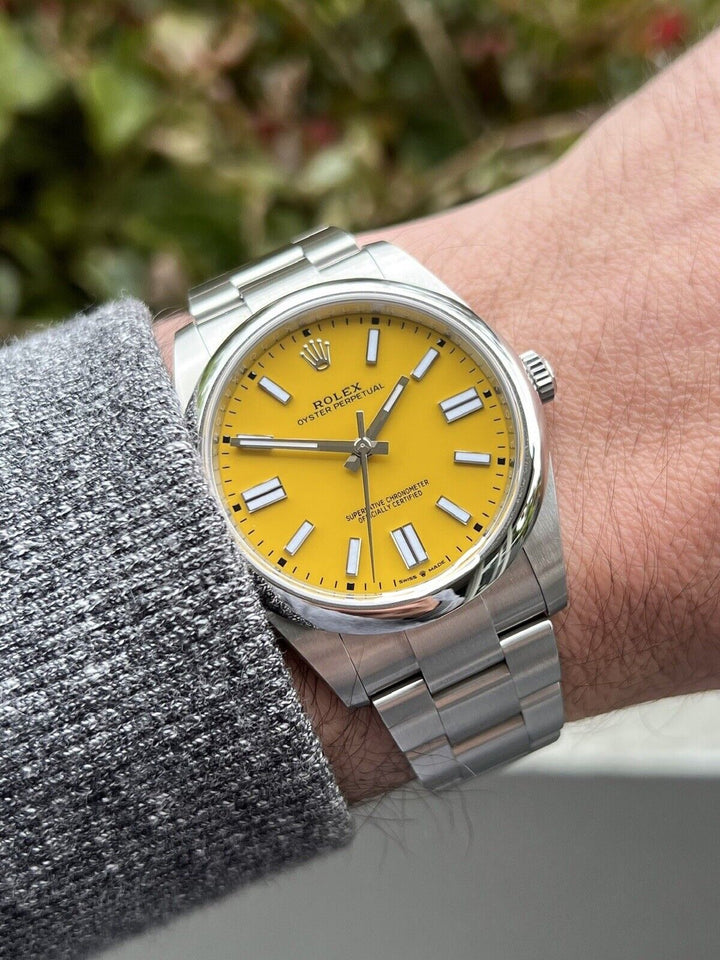 Rolex Oyster Perpetual 41Mm Yellow