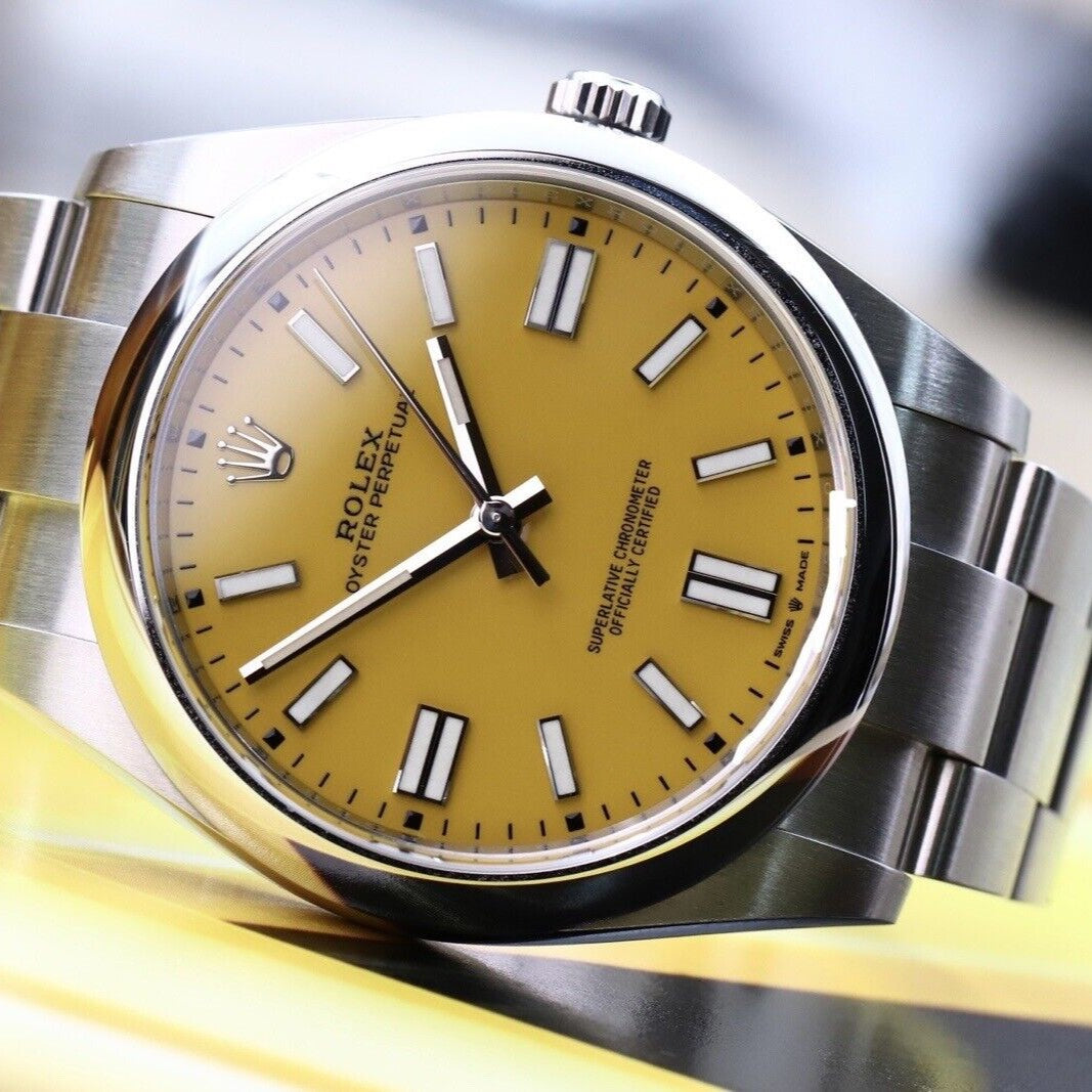 Rolex Oyster Perpetual 41Mm Yellow
