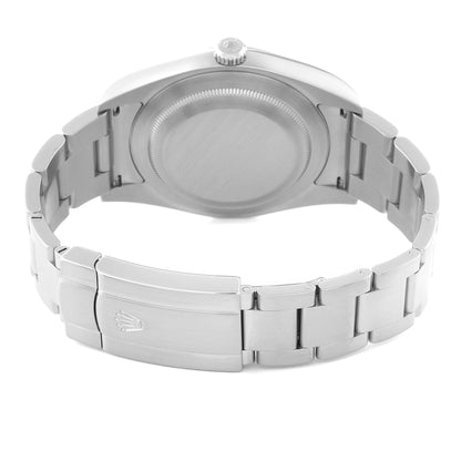 Rolex Oyster Perpetual Blue Dial Stainless Steel Case And Bracelet