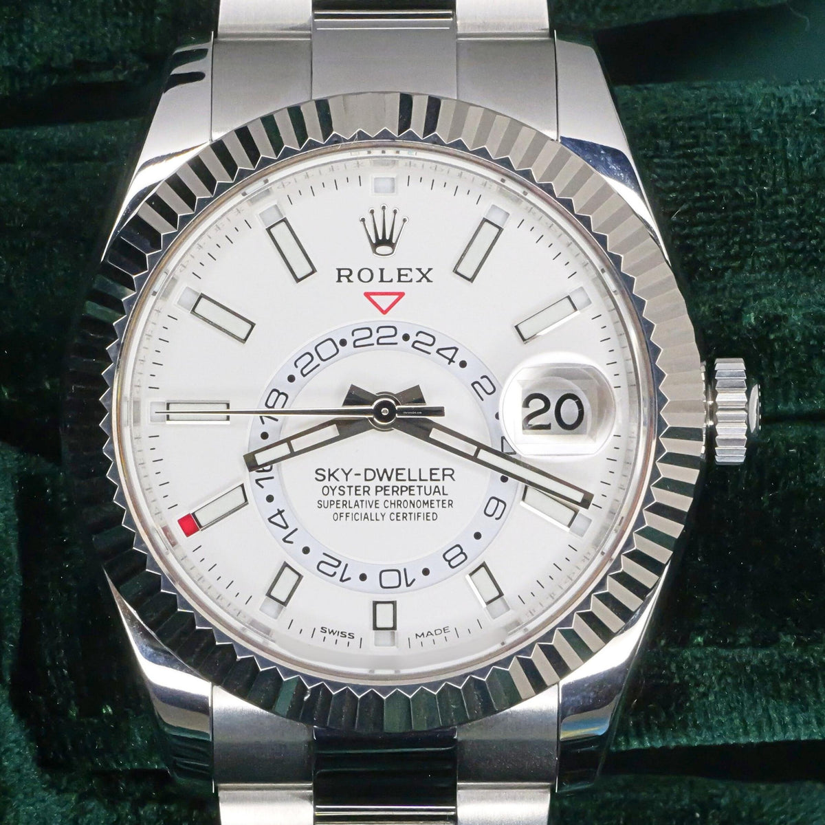 Rolex Sky-Dweller 326934 White Dial 42Mm