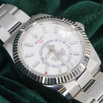 Rolex Sky-Dweller 326934 White Dial 42Mm