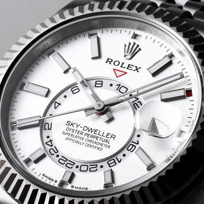 Rolex Sky Dweller 42mm 326934 White Index Jubilee