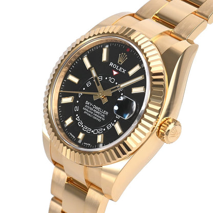 Rolex Sky-Dweller Black Dial Automatic Men Watch 326938 42Mm