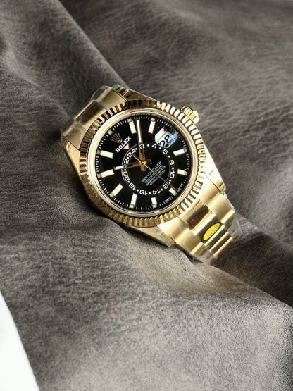 Rolex Sky-Dweller Black Dial Automatic Men Watch 326938 42Mm