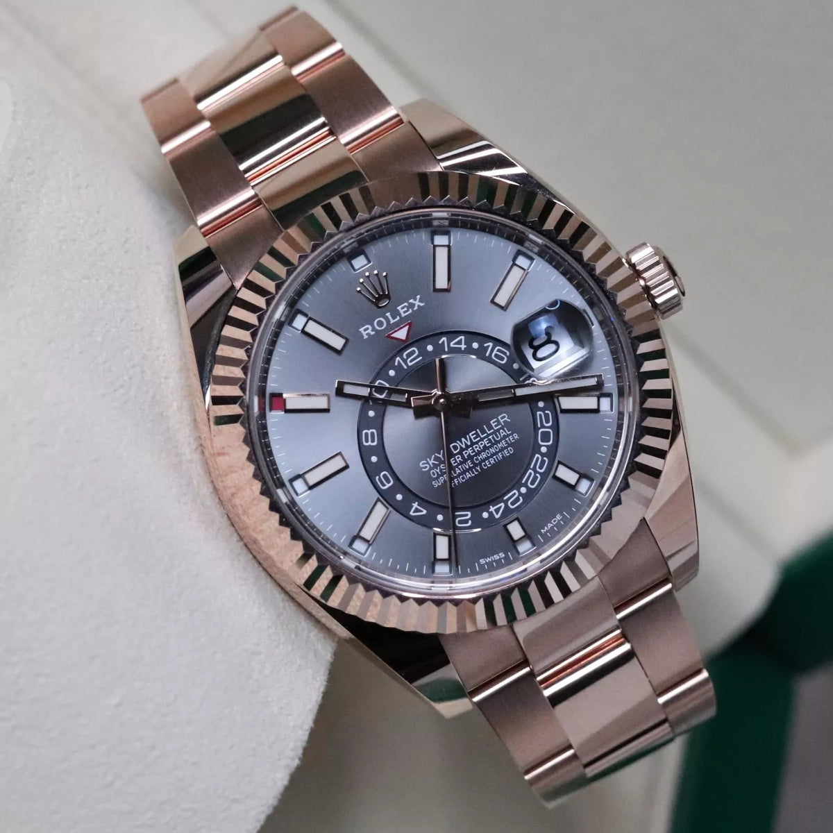 Rolex Sky-Dweller Dark Rhodium Automatic Men Watch 42Mm