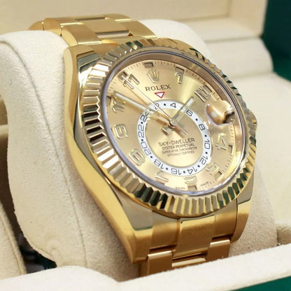 Rolex Sky Dweller Oyster Perpetual Special Edition 2012 Yellow Gold 80243