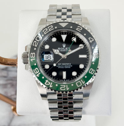 Rolex Sprite GMT-Master II With A Green And Black Bezel Ref 126720VTNR
