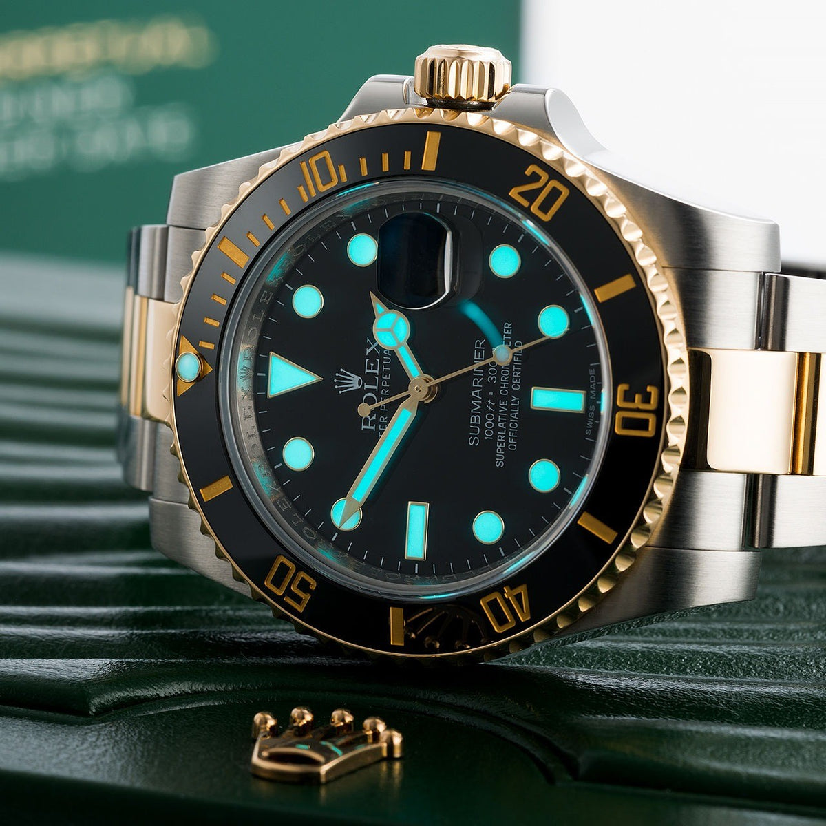 Rolex Submariner Date 116613Ln BiColour Black 40Mm