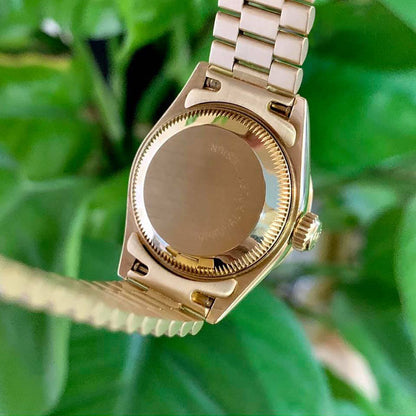 Swiss Rolex Datejust Diamond Dial Gold 622023