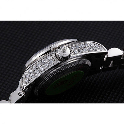 Swiss Rolex Datejust Diamond Dial Stainless Steel 622022