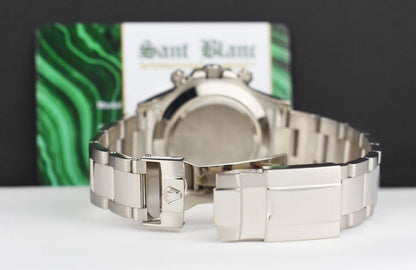 Swiss Rolex Daytona Stainless Steel Bracelet Black Dial 80296