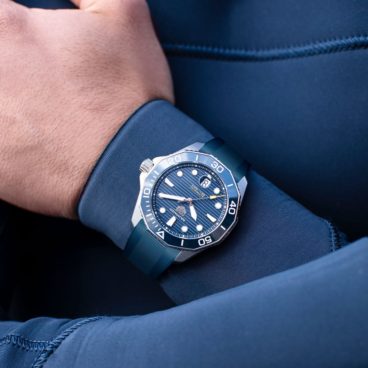 TAG Heuer Aquaracer Calibre 5 43mm Mens Watch WBP201B.FT6198