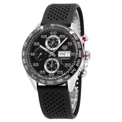 TAG Heuer Carrera 44mm Mens Watch Rubber CBN2A1AA.FT6228