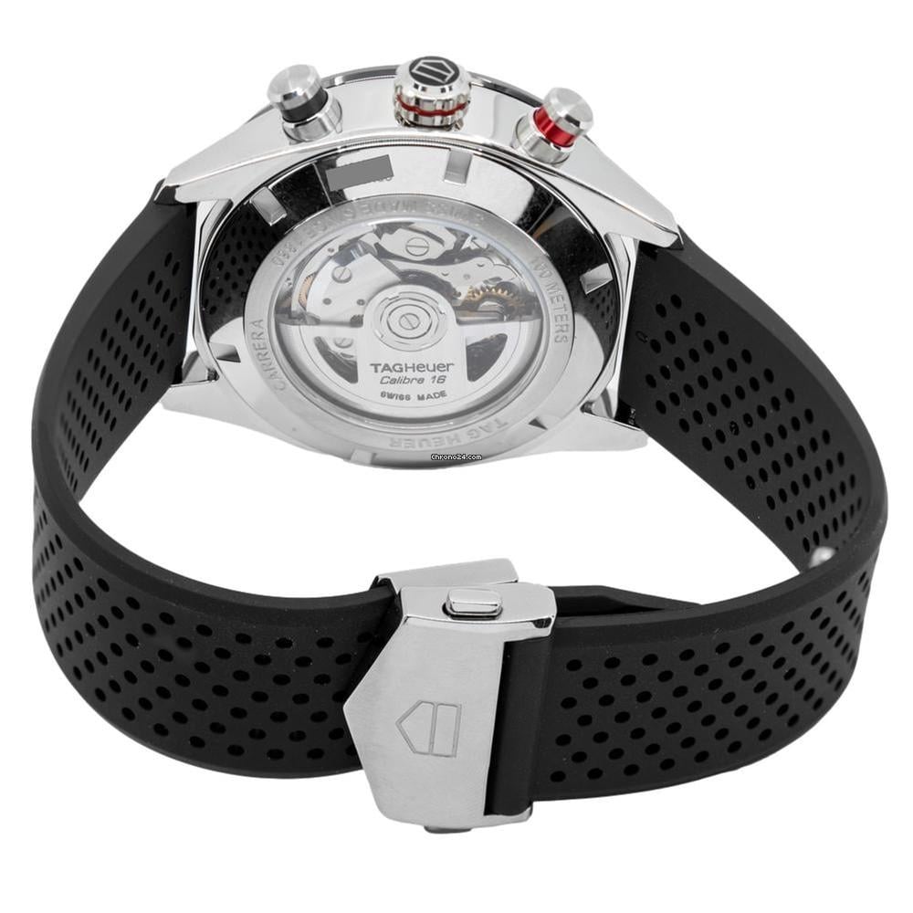 TAG Heuer Carrera 44mm Mens Watch Rubber CBN2A1AA.FT6228