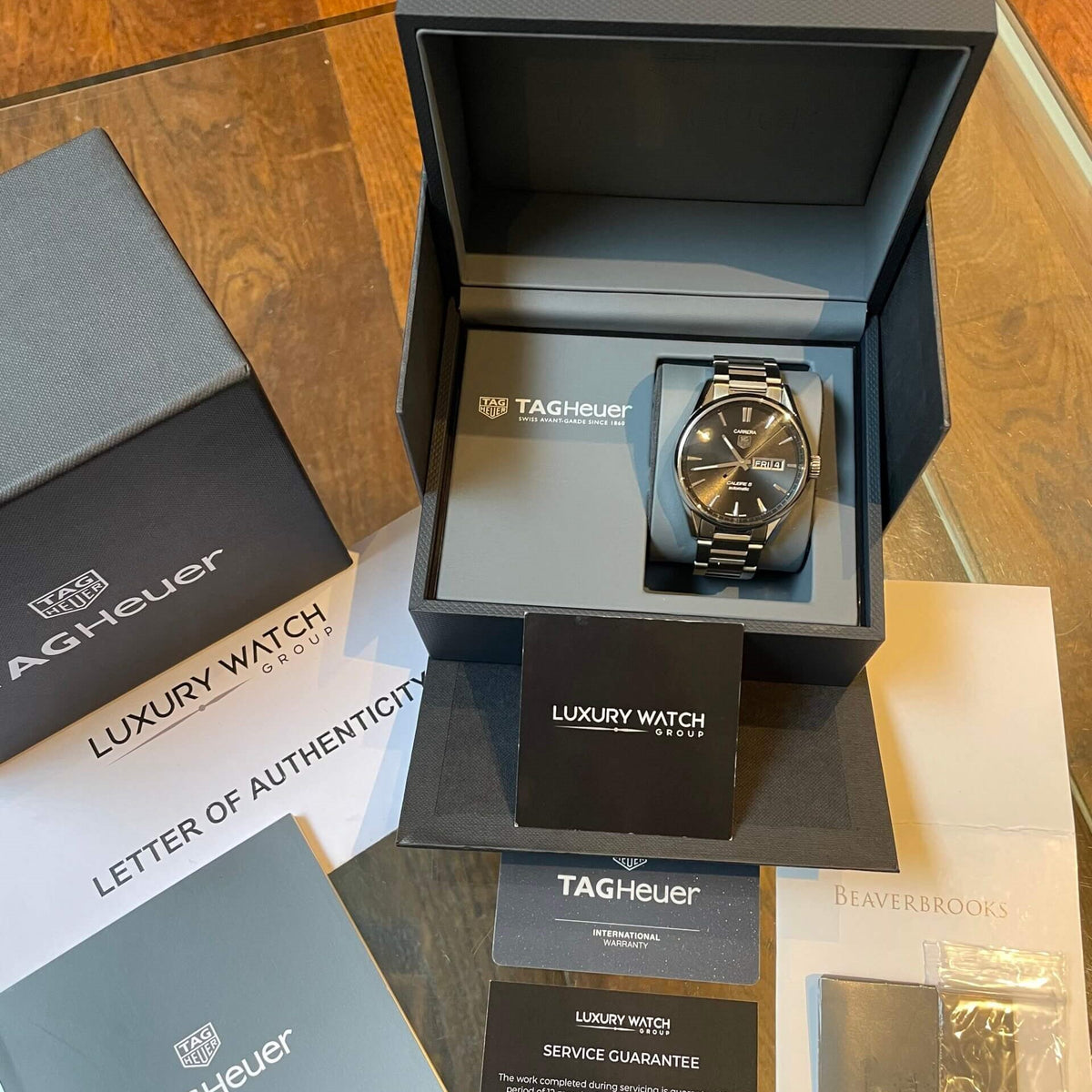 TAG Heuer Carrera Calibre 5 41mm Automatic Mens Watch WAR201A.BA0723