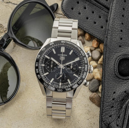 TAG Heuer Carrera Calibre Heuer 02 44mm Mens Watch CBN2A1B.BA0643