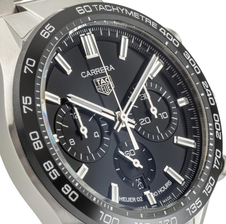 TAG Heuer Carrera Calibre Heuer 02 44mm Mens Watch CBN2A1B.BA0643