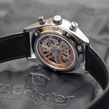 TAG Heuer Carrera Chronograph 42mm Mens Watch Black CBN201C.FC6542