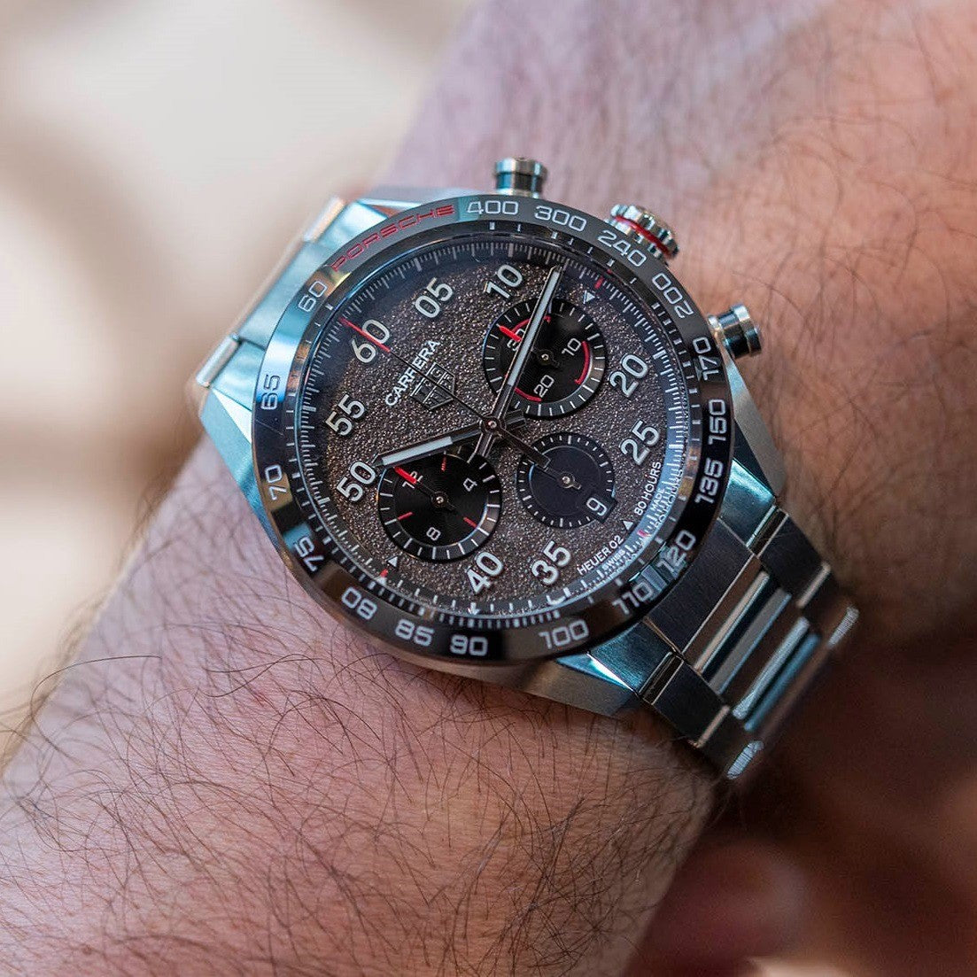 TAG Heuer Carrera Porsche Chronograph Special Edition 44 mm Calibre Heuer 02 Automatic CBN2A1F.BA0643